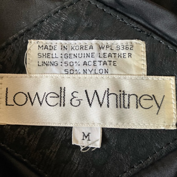 Genuine Leather Vintage Jacket - Picture 2 of 2